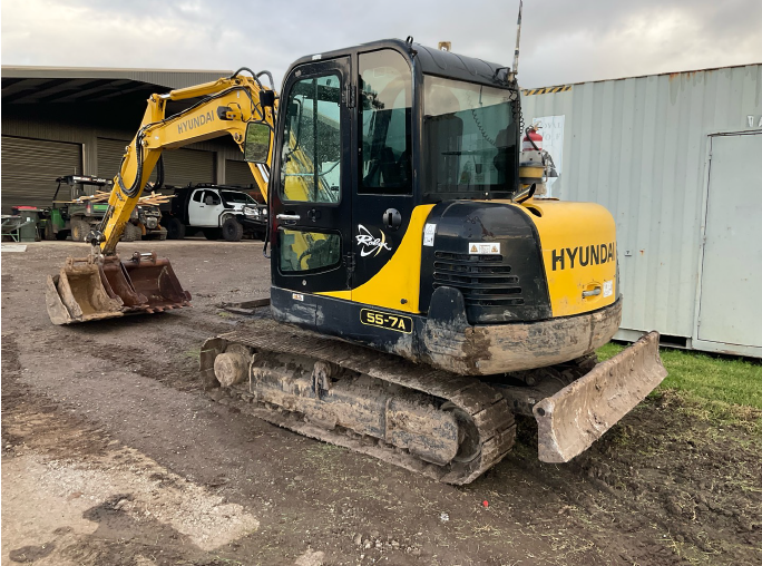 Earthmoving machinery financed by TAFS