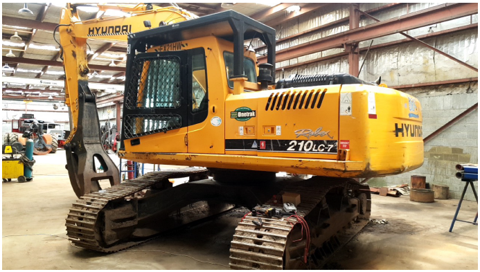 Earthmoving machinery financed by TAFS